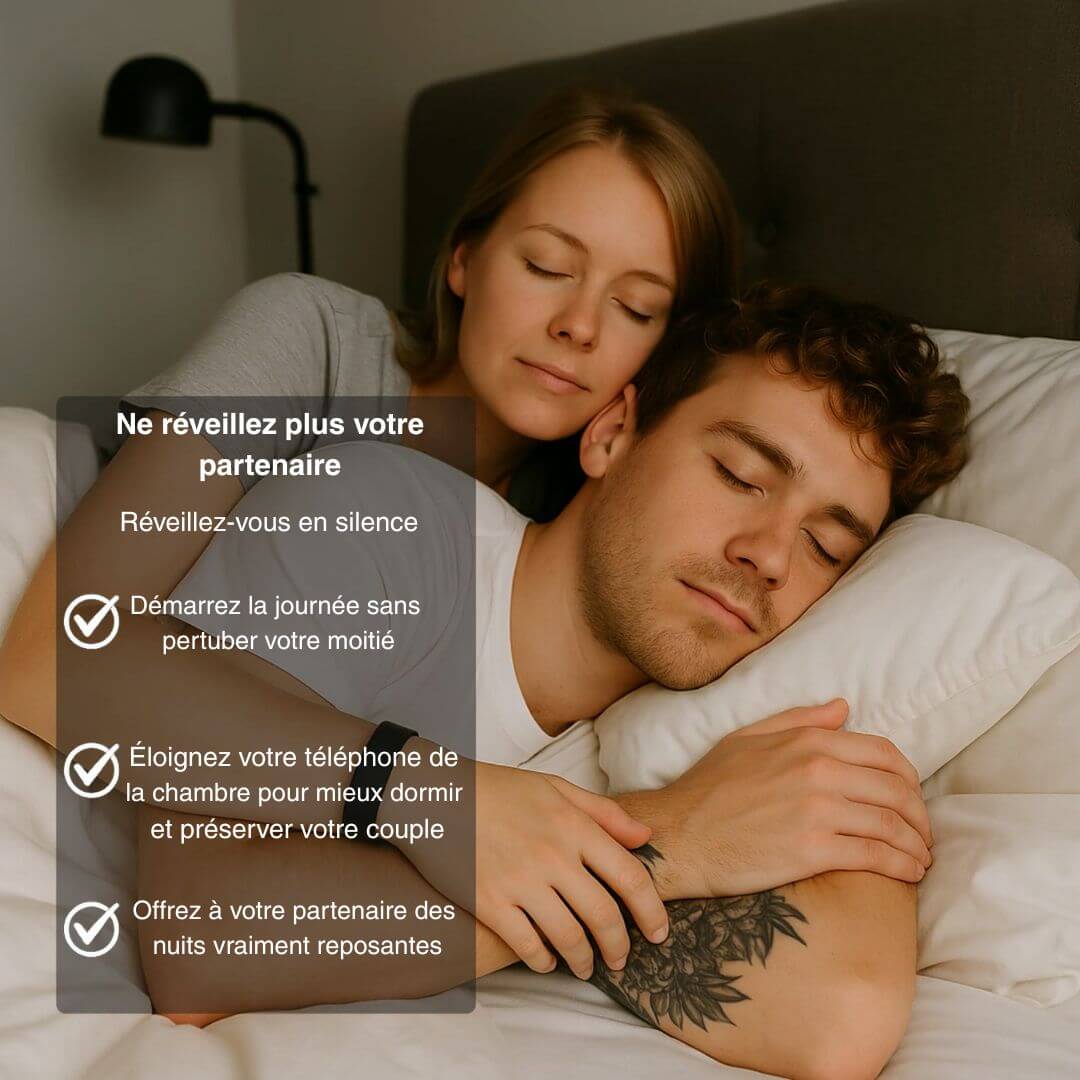 ZenPulse™ – Bracelet de Réveil - Alarme vibrante