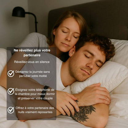 ZenPulse™ – Bracelet de Réveil - Alarme vibrante