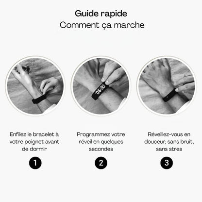 ZenPulse™ – Bracelet de Réveil - Alarme vibrante